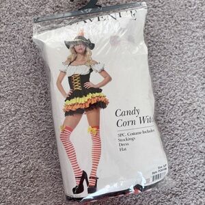 Candy Corn Witch Costume